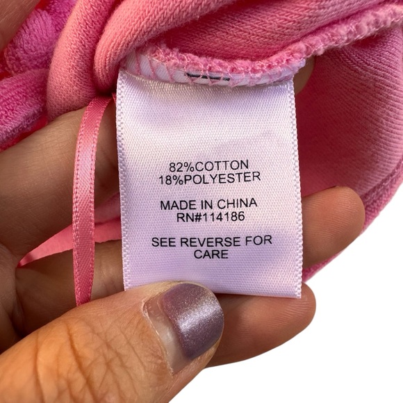 Juicy by Juicy Couture Terry Ruched Tank – Pink – Size S – EUC - Picture 4 of 5